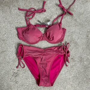 VS swim bikini top and bottom